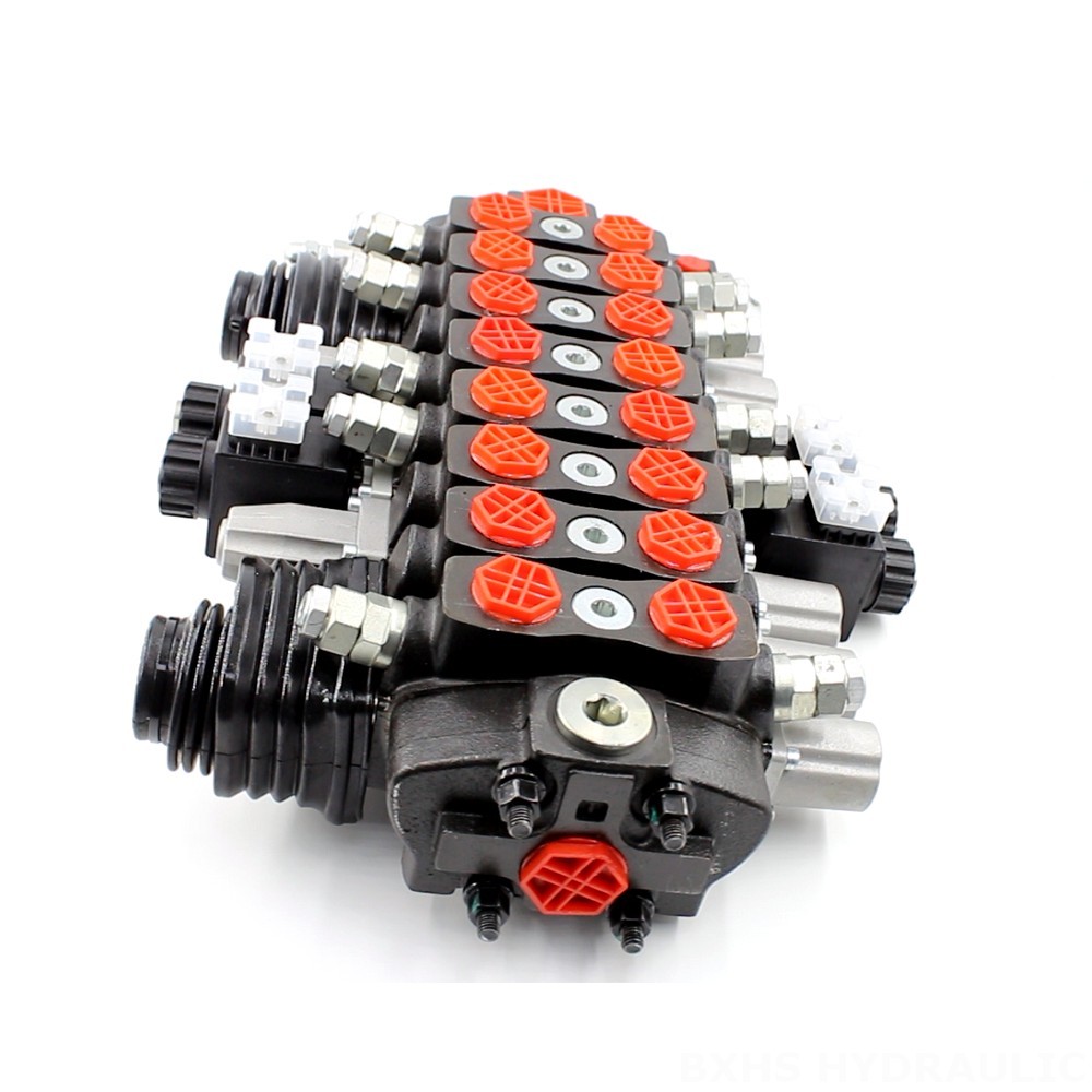 Front Loader Valve 8 Spool Directional Valve | Factory Direct Supply & Global Distribution image